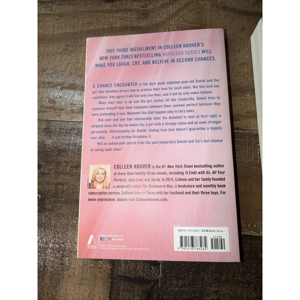 Colleen Hoover 3 Book Lot Finding Cinderella Reminders of Him Maybe Now PB Good